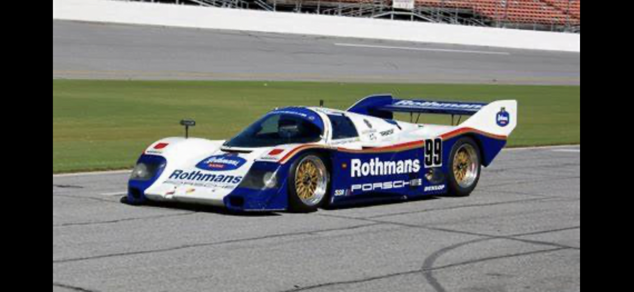 Unik norskbygd Porsche 962 kopi - Oslo Motor Show
