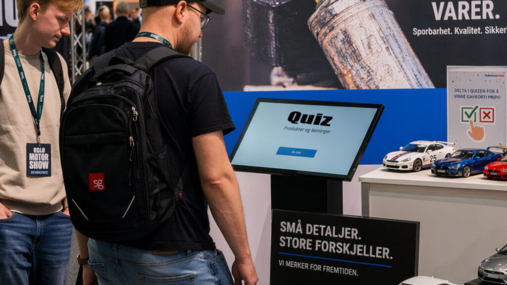 Quiz-maskin-på-Oslo-Motor-Show