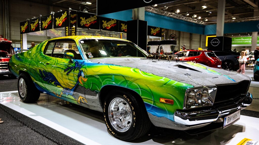 Spesialbygd-bil på Oslo Motor Show
