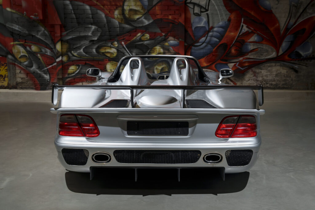 Bakpartiet til Mercedes CLK GTR Roadster 