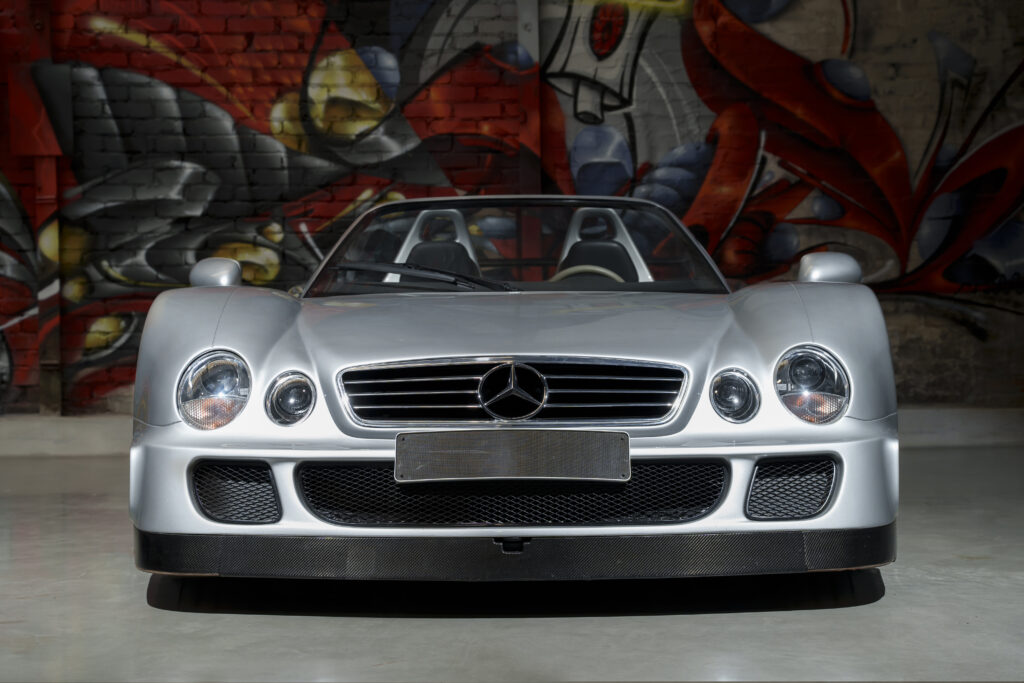 Mercedes CLK sett fra frontpartiet